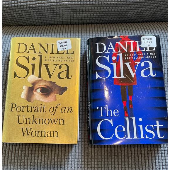 2 Daniel Silva Books Hardback - Picture 1 of 1